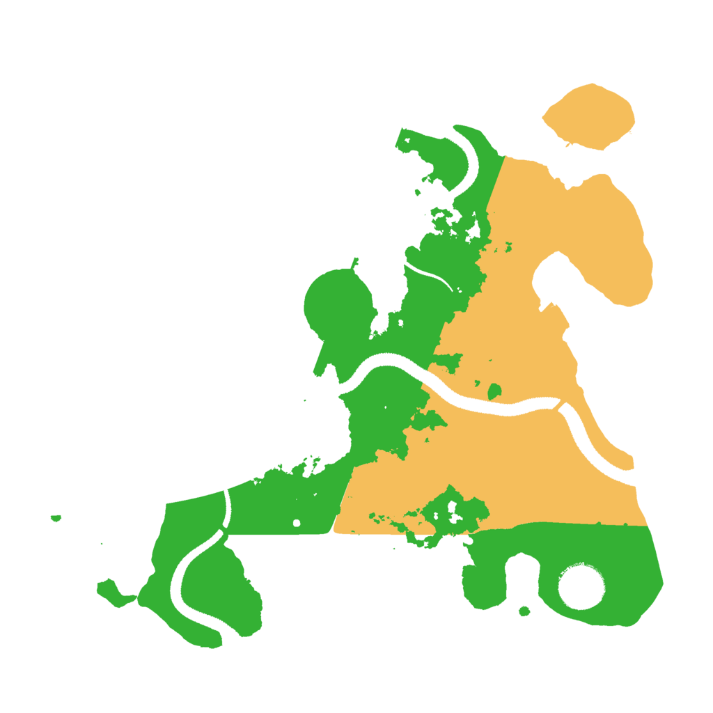 Biome Rust Map: Procedural Map, Size: 2750, Seed: 1889821190