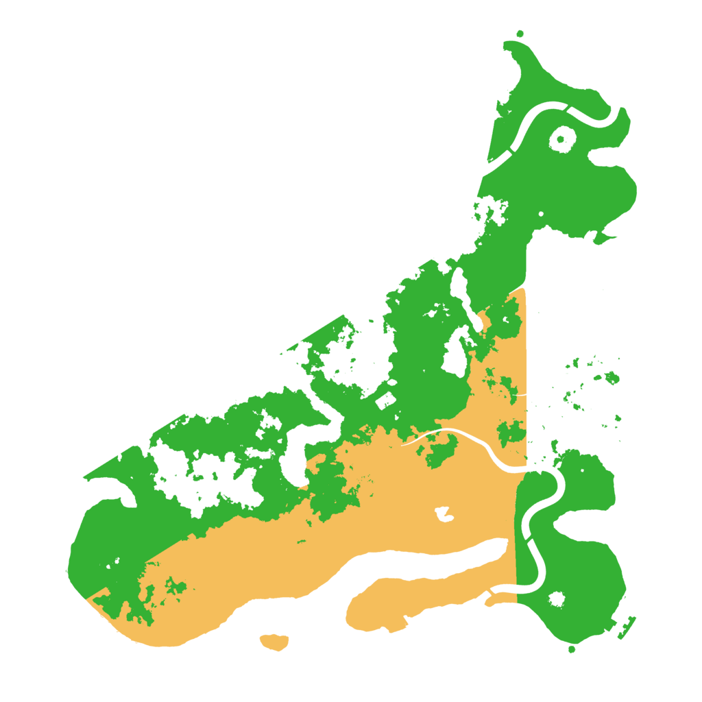 Biome Rust Map: Procedural Map, Size: 4000, Seed: 1605757366