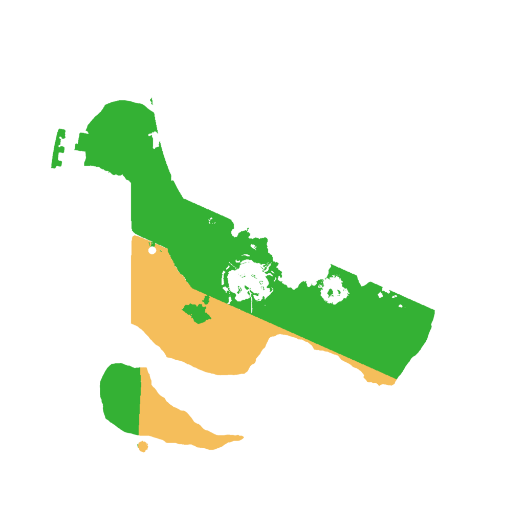 Biome Rust Map: Procedural Map, Size: 2000, Seed: 1181913262