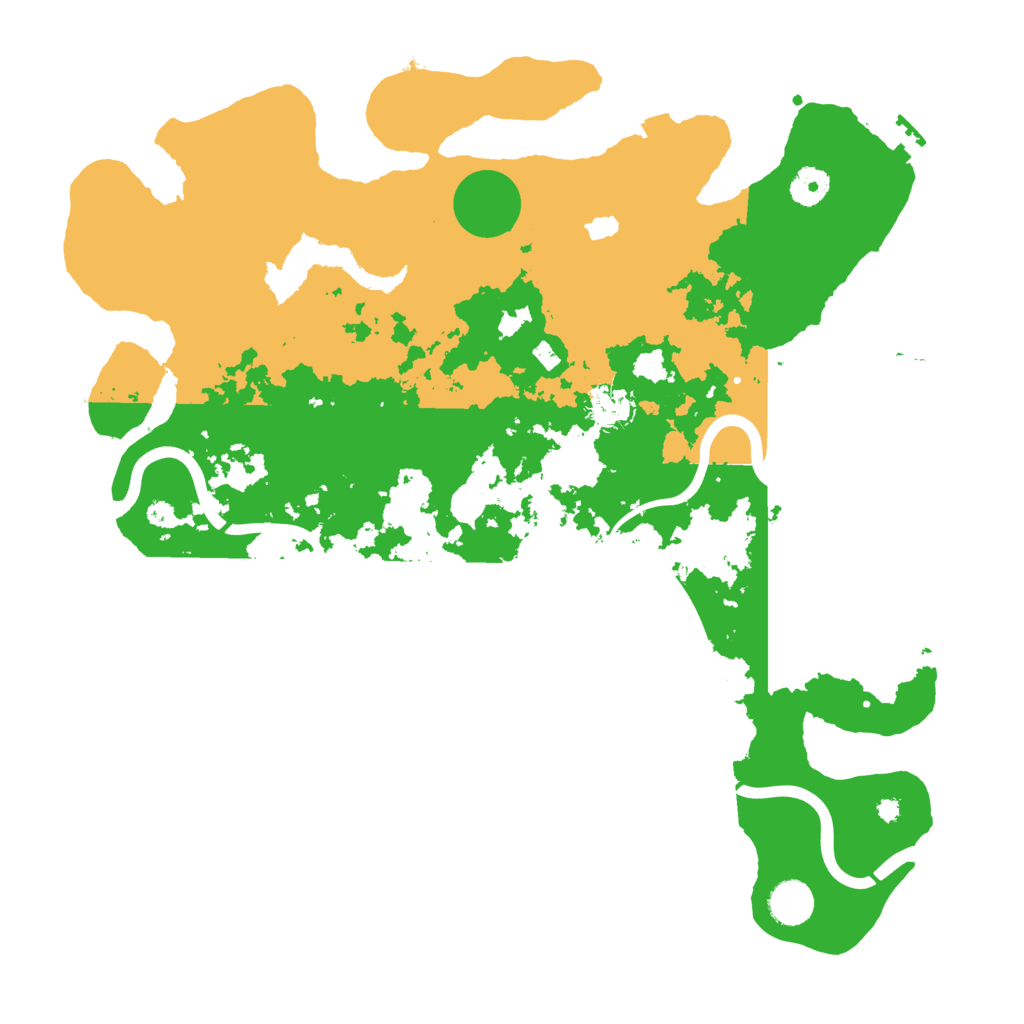 Biome Rust Map: Procedural Map, Size: 4000, Seed: 615924782