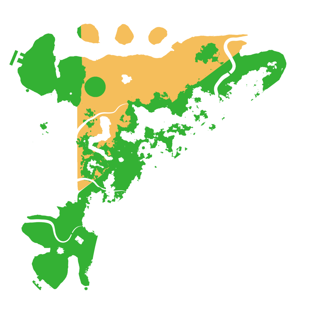 Biome Rust Map: Procedural Map, Size: 4000, Seed: 1966827519
