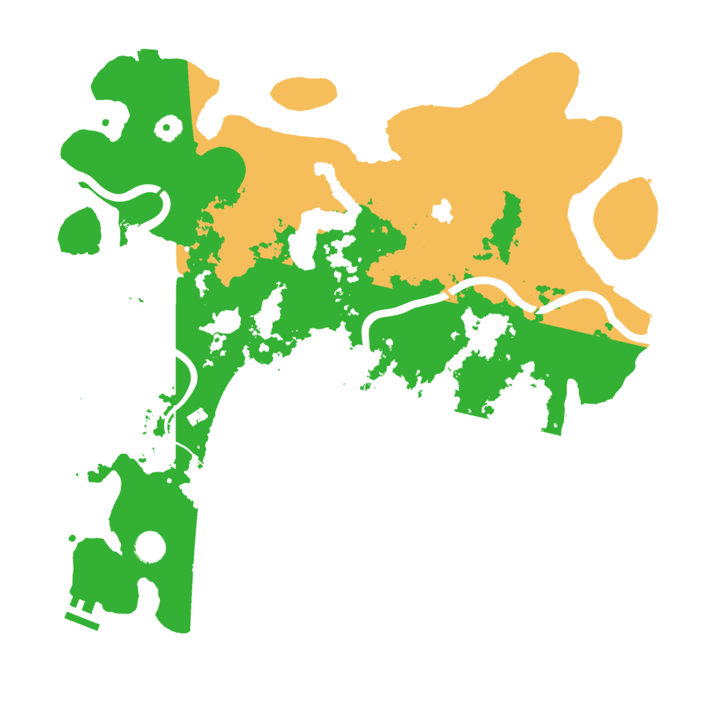 Biome Rust Map: Procedural Map, Size: 4000, Seed: 350571907