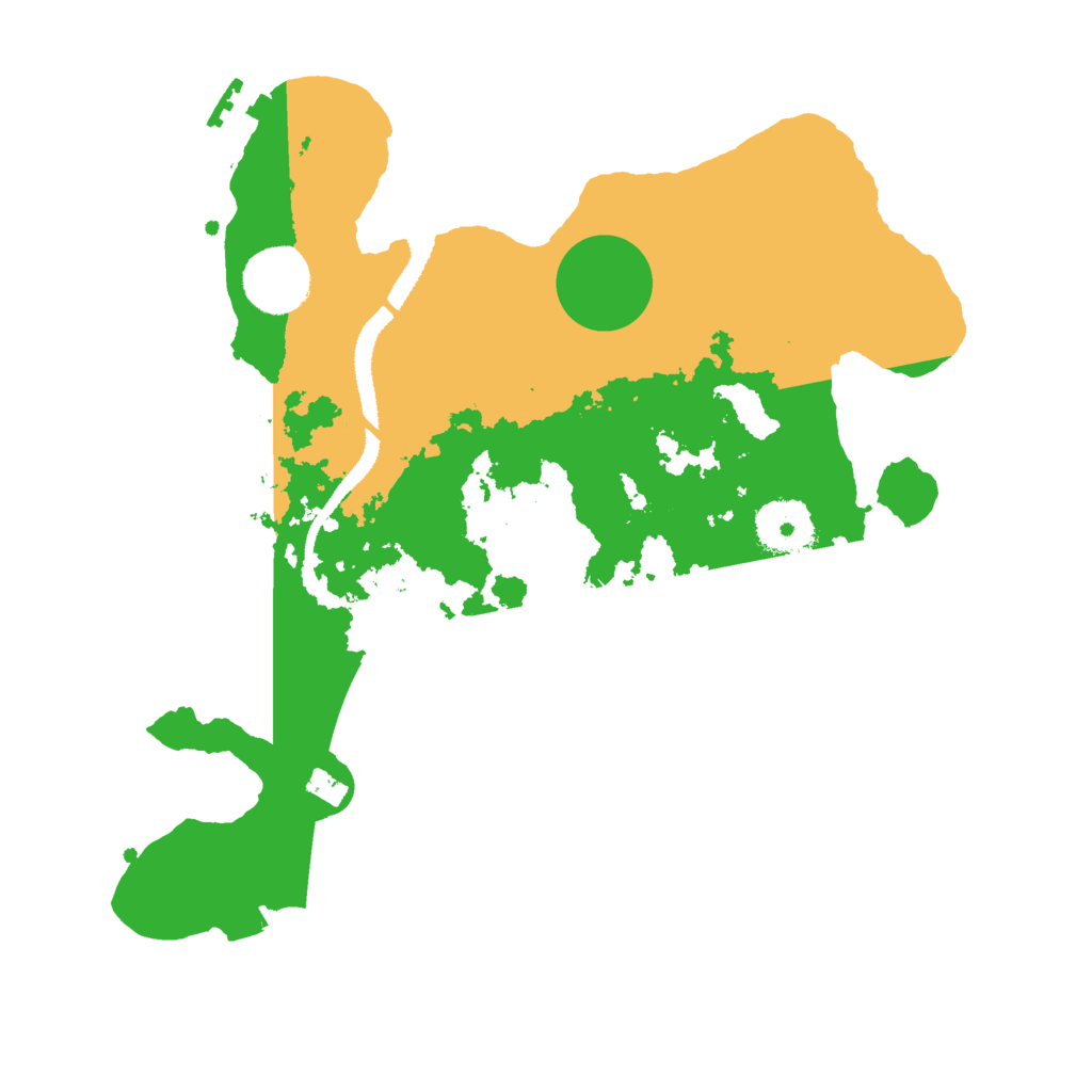 Biome Rust Map: Procedural Map, Size: 3000, Seed: 1979990433