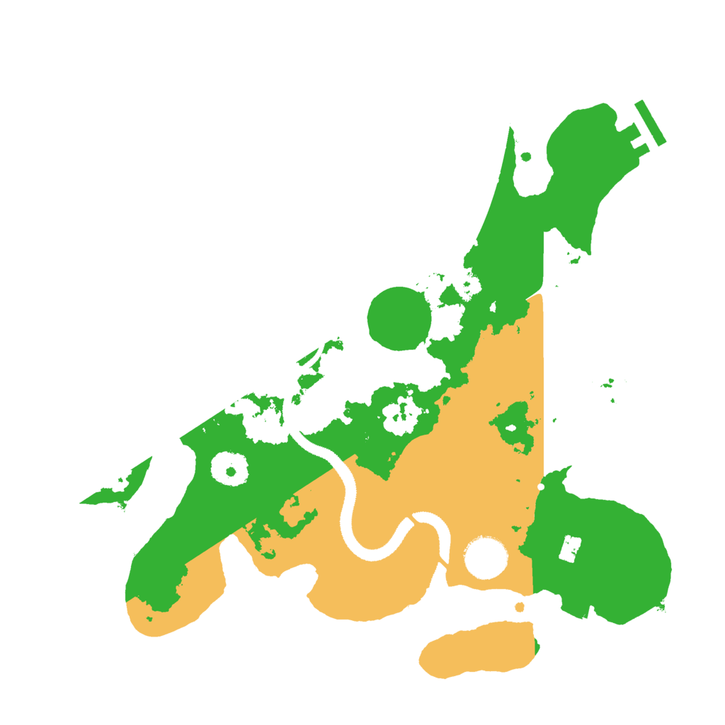 Biome Rust Map: Procedural Map, Size: 3000, Seed: 1514788272