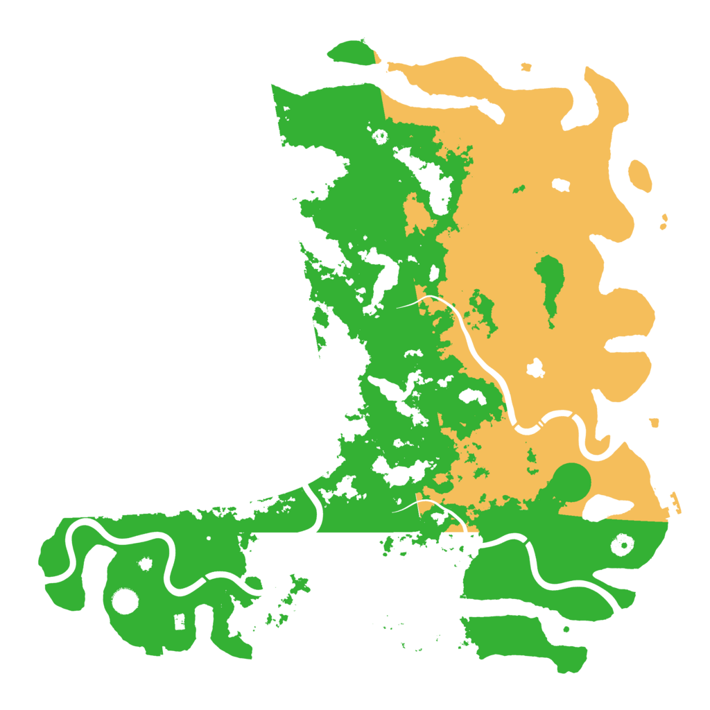 Biome Rust Map: Procedural Map, Size: 4800, Seed: 1639309664