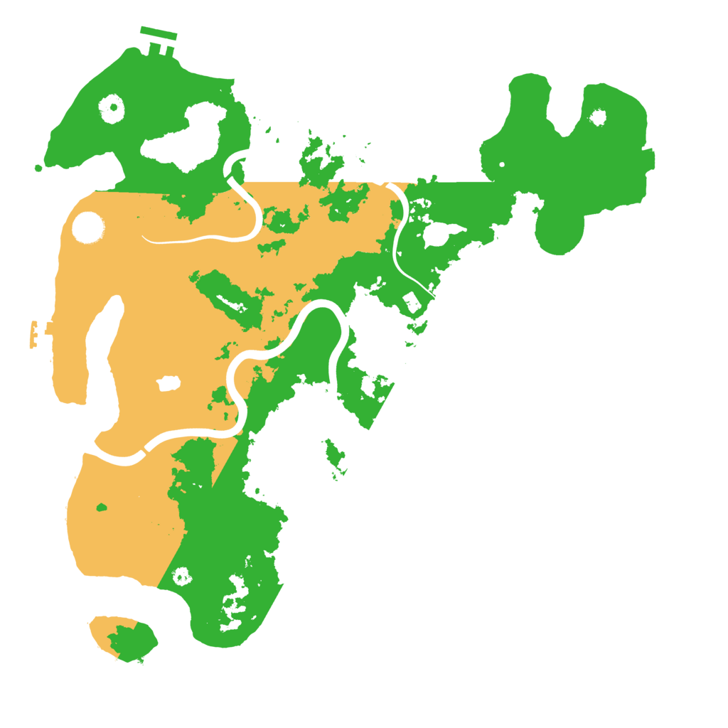 Biome Rust Map: Procedural Map, Size: 4000, Seed: 1011351921