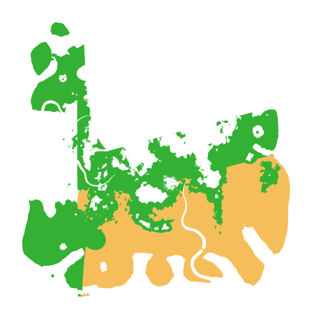 Biome Rust Map: Procedural Map, Size: 4000, Seed: 390913392