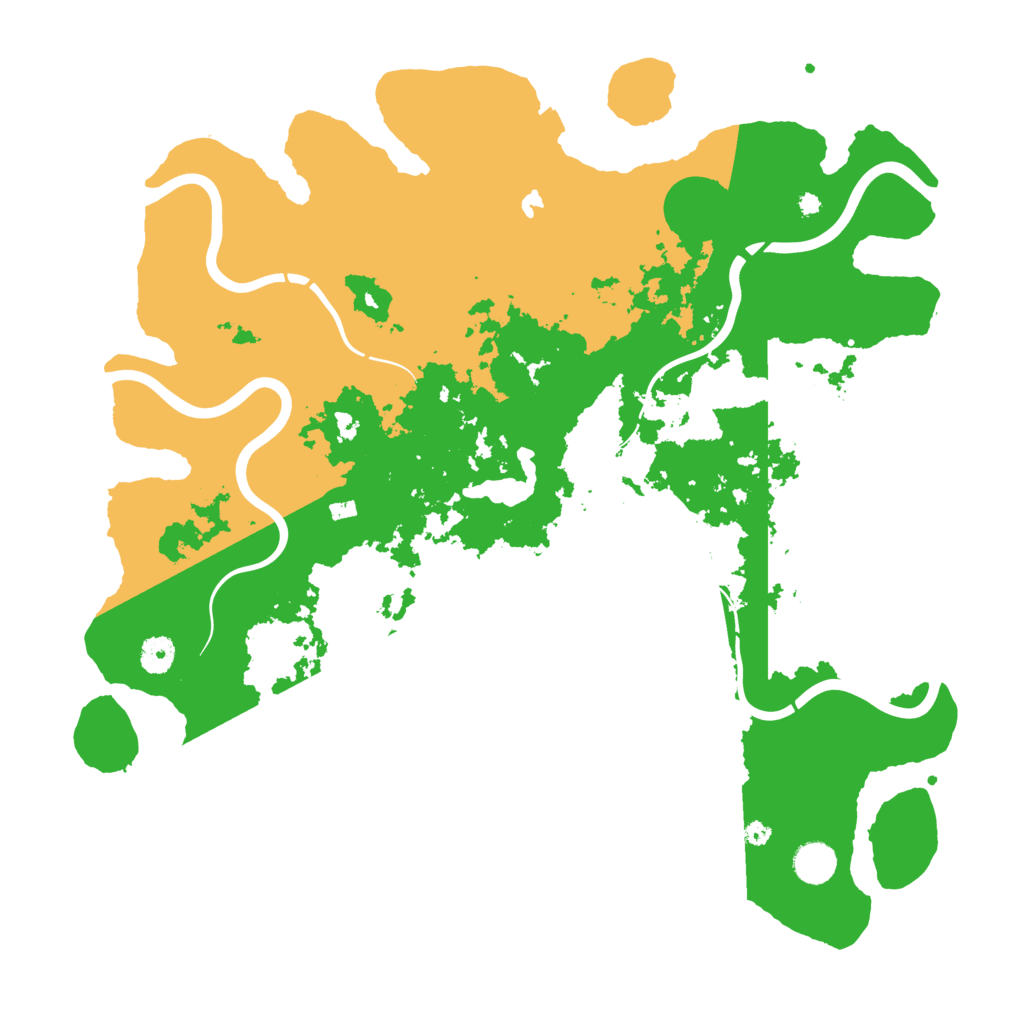 Biome Rust Map: Procedural Map, Size: 4250, Seed: 1321675460