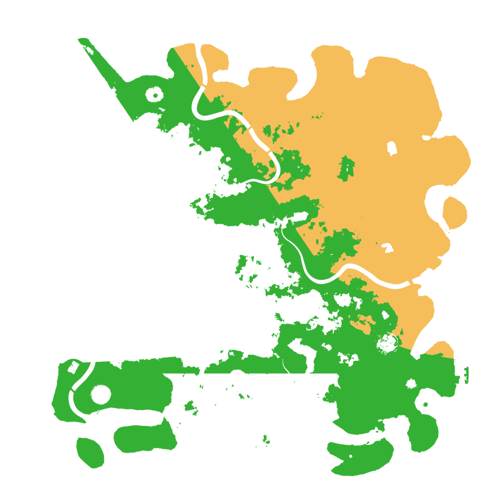 Biome Rust Map: Procedural Map, Size: 4500, Seed: 267169841