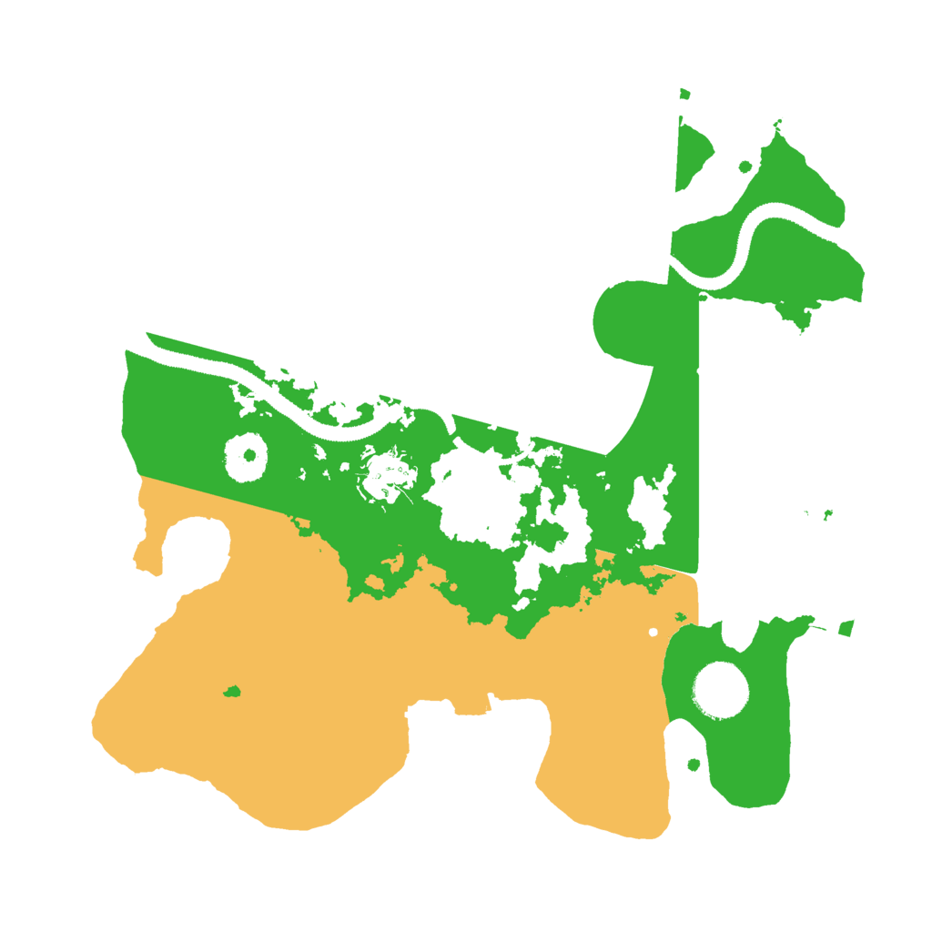 Biome Rust Map: Procedural Map, Size: 3000, Seed: 781935157