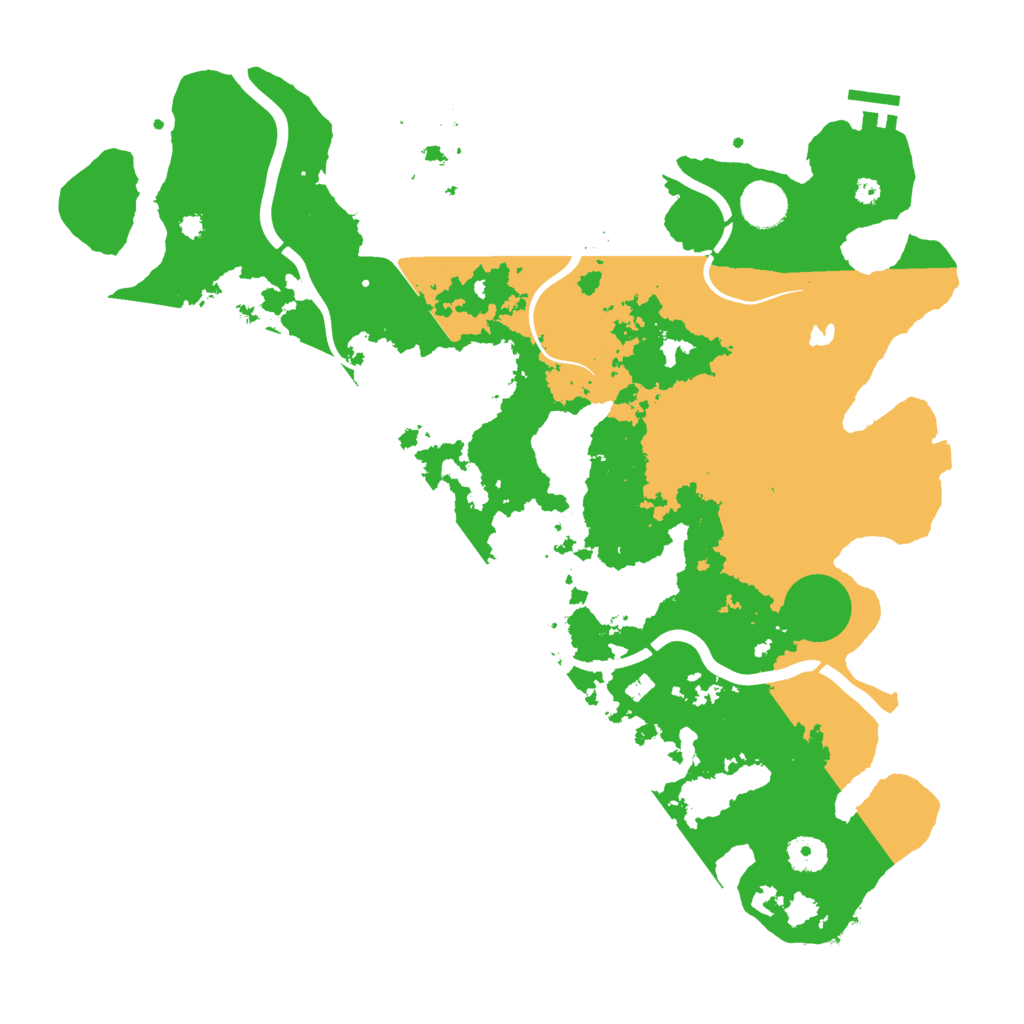 Biome Rust Map: Procedural Map, Size: 4000, Seed: 883750835