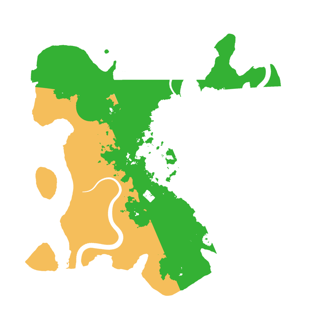 Biome Rust Map: Procedural Map, Size: 3000, Seed: 689852