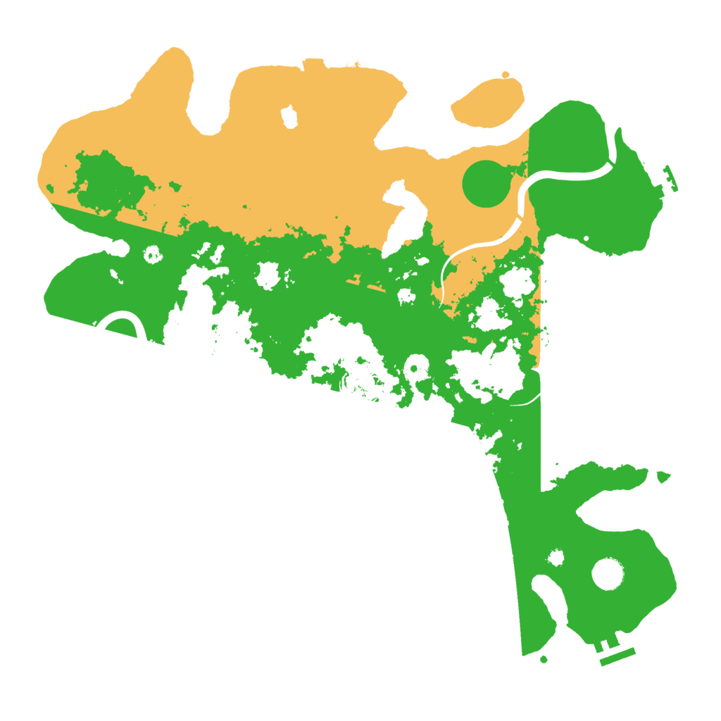 Biome Rust Map: Procedural Map, Size: 4000, Seed: 1345510227