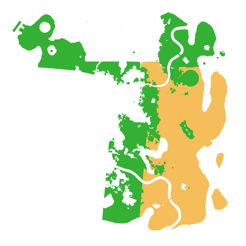 Biome Rust Map: Procedural Map, Size: 4000, Seed: 1877304494