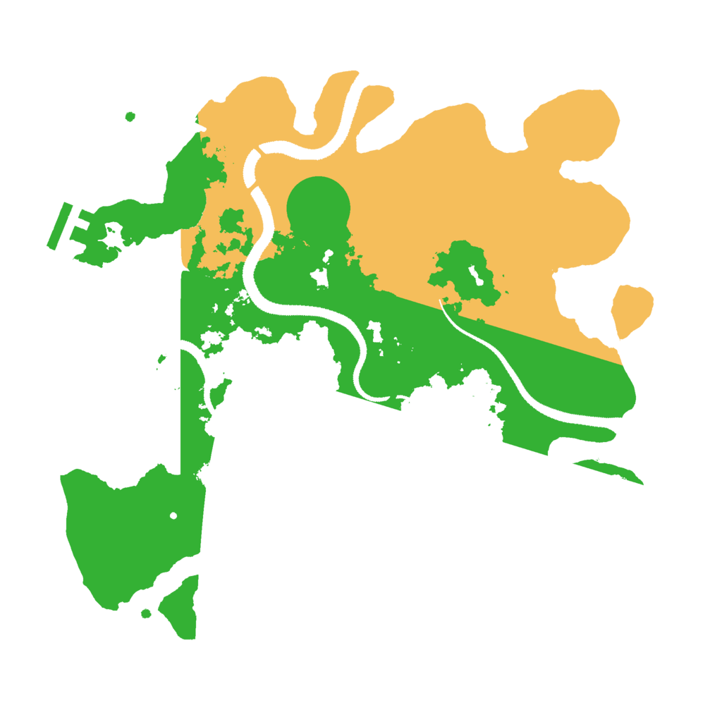 Biome Rust Map: Procedural Map, Size: 3000, Seed: 1301039032