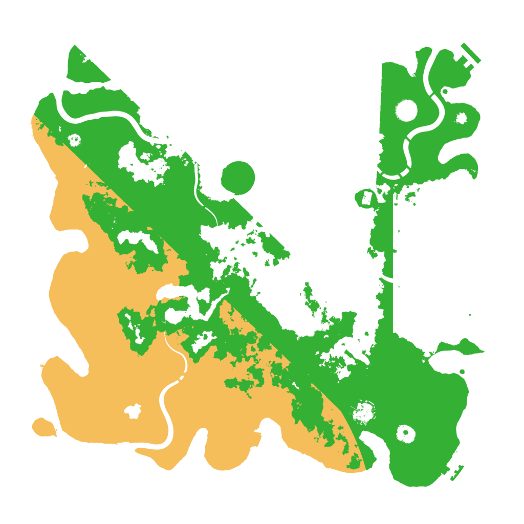 Biome Rust Map: Procedural Map, Size: 4250, Seed: 201013787