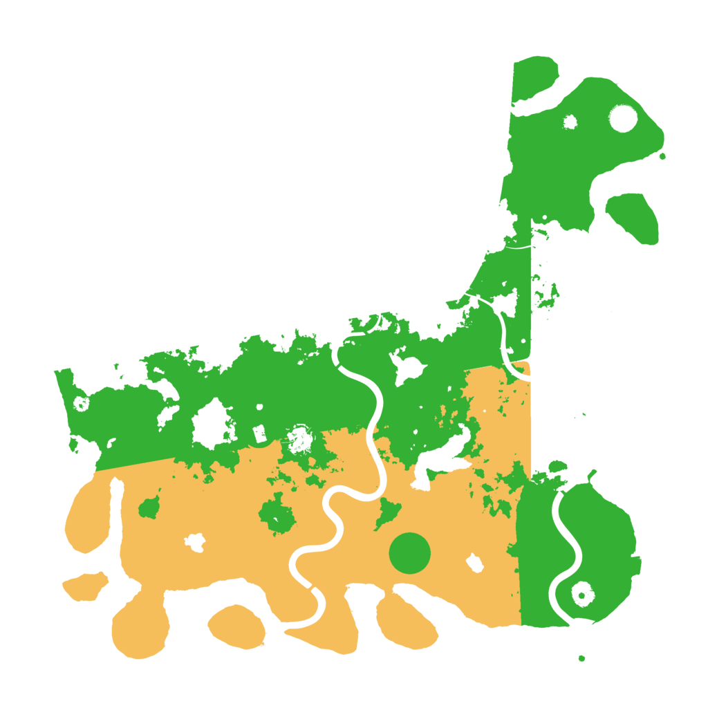 Biome Rust Map: Procedural Map, Size: 4500, Seed: 1649071904