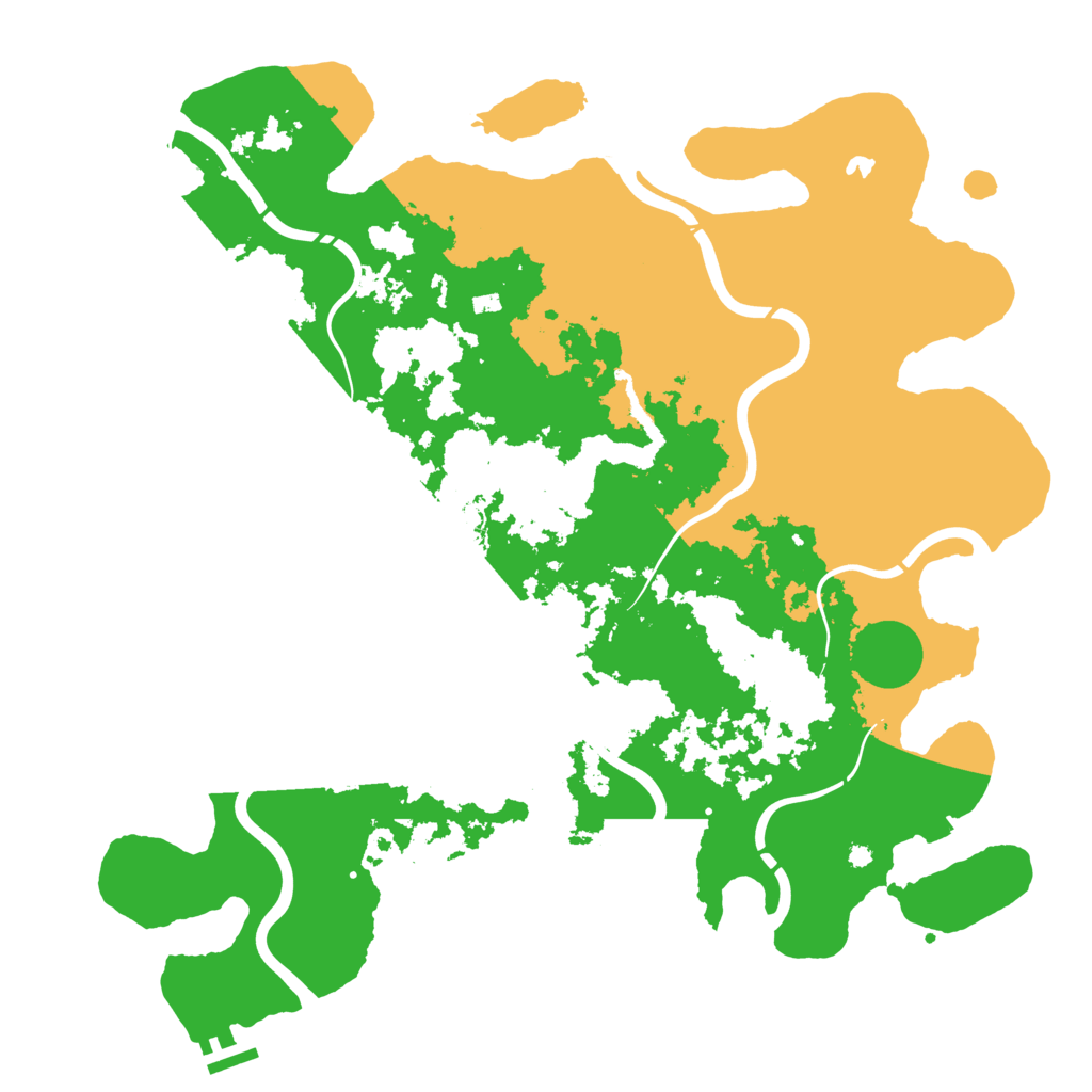 Biome Rust Map: Procedural Map, Size: 4250, Seed: 1817695273