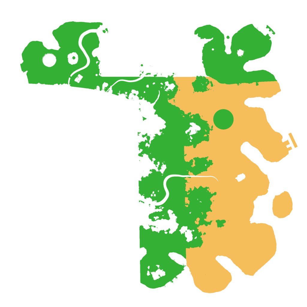 Biome Rust Map: Procedural Map, Size: 4000, Seed: 34562