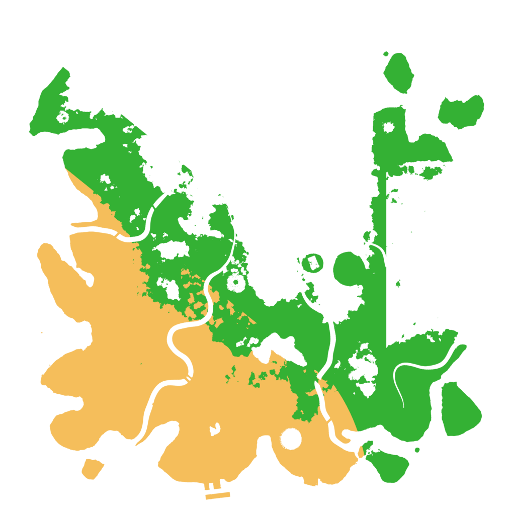Biome Rust Map: Procedural Map, Size: 4250, Seed: 769270274