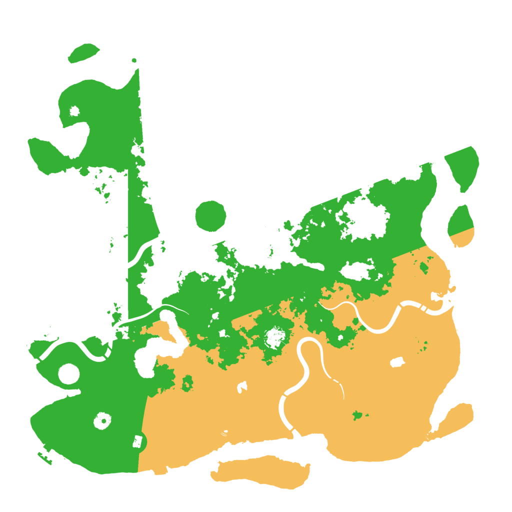 Biome Rust Map: Procedural Map, Size: 4500, Seed: 297033694