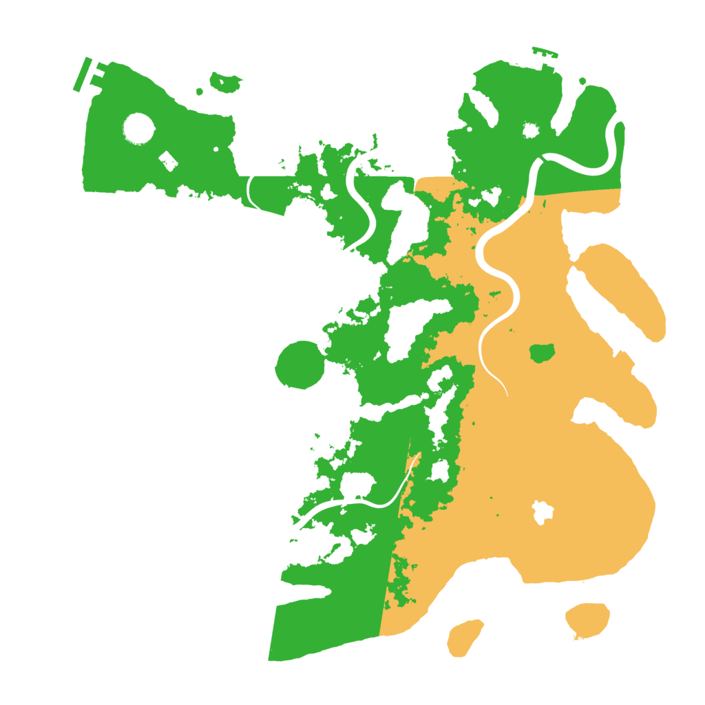 Biome Rust Map: Procedural Map, Size: 4000, Seed: 6295