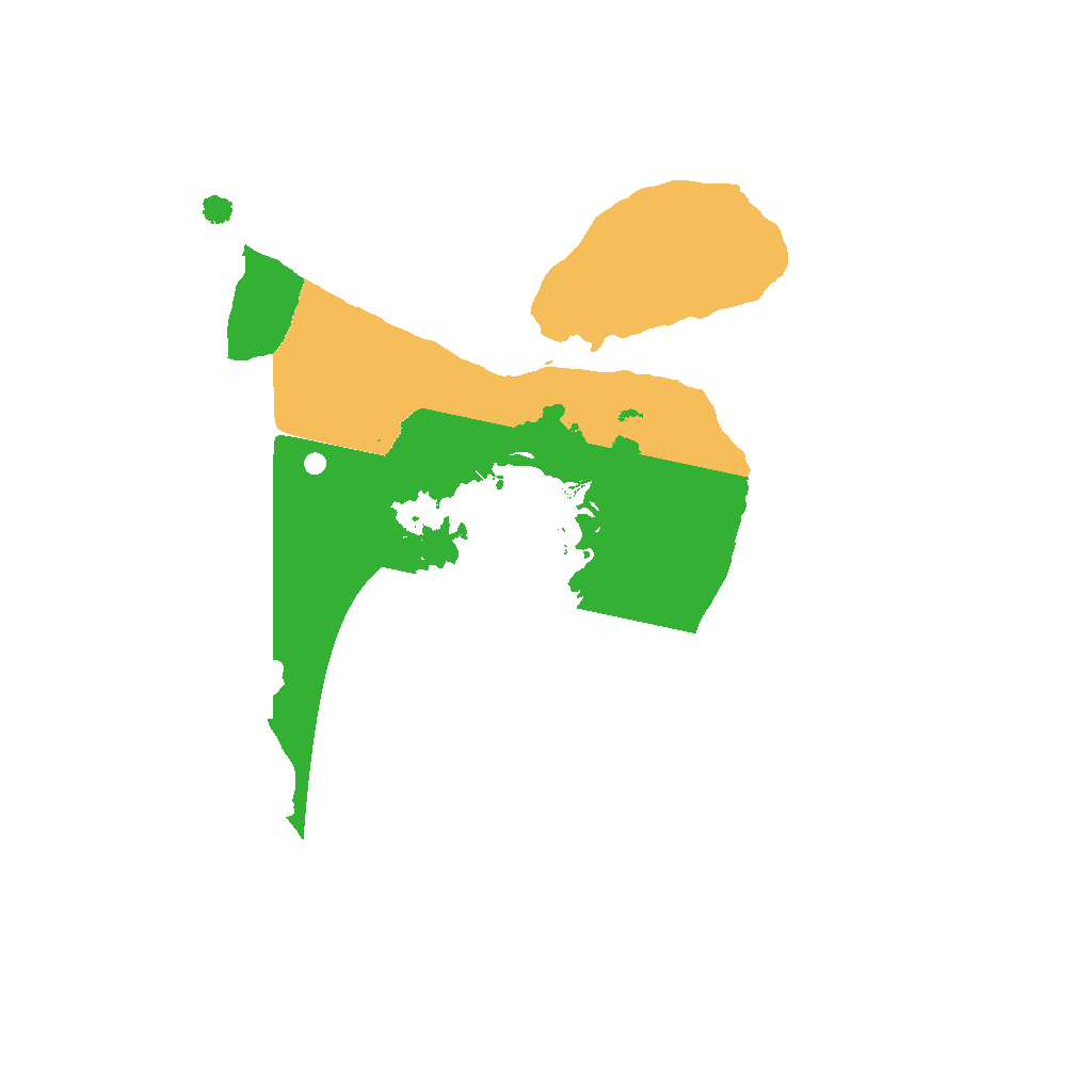 Biome Rust Map: Procedural Map, Size: 1500, Seed: 5131564