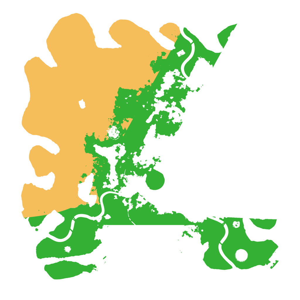 Biome Rust Map: Procedural Map, Size: 4250, Seed: 351750494