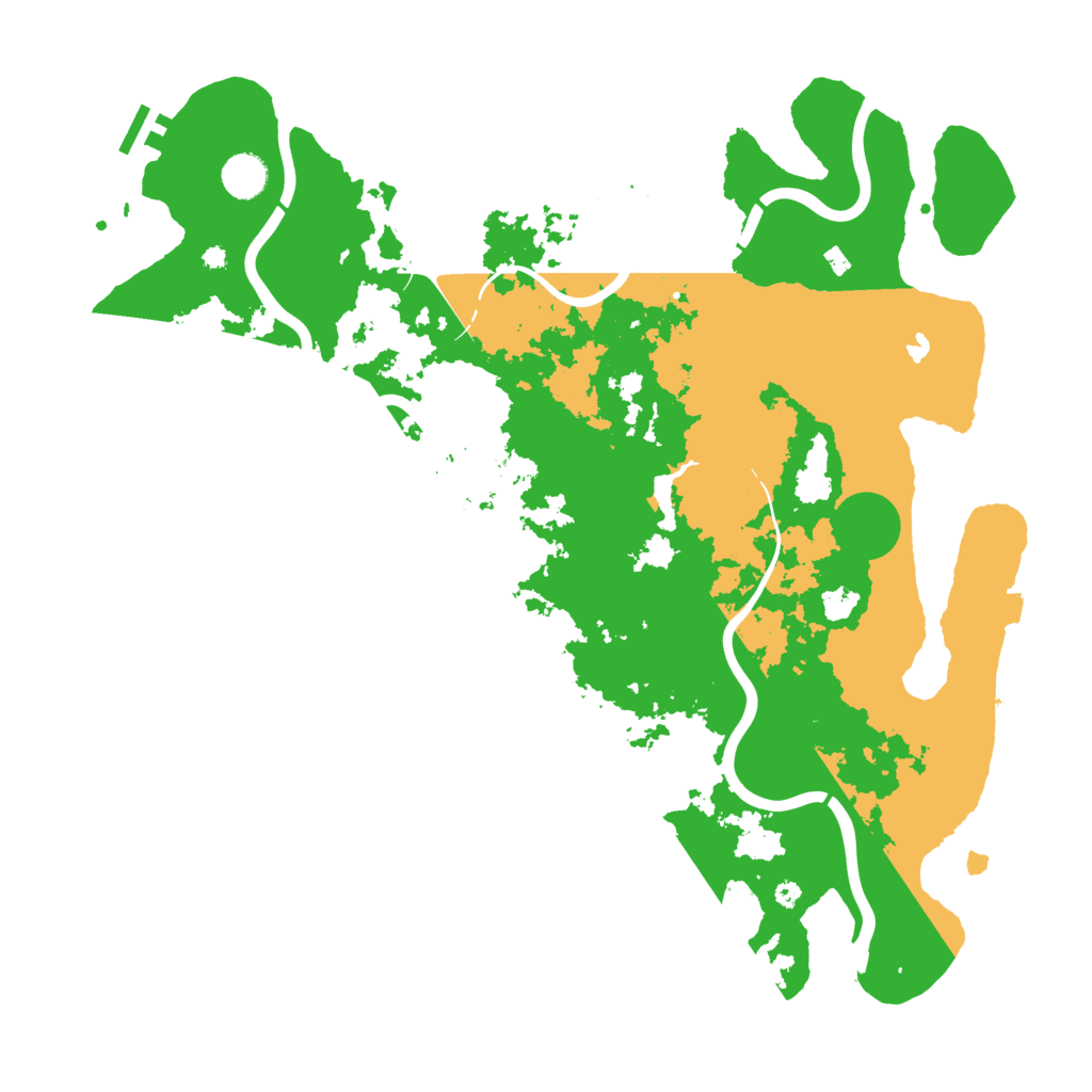 Biome Rust Map: Procedural Map, Size: 4250, Seed: 2014156689