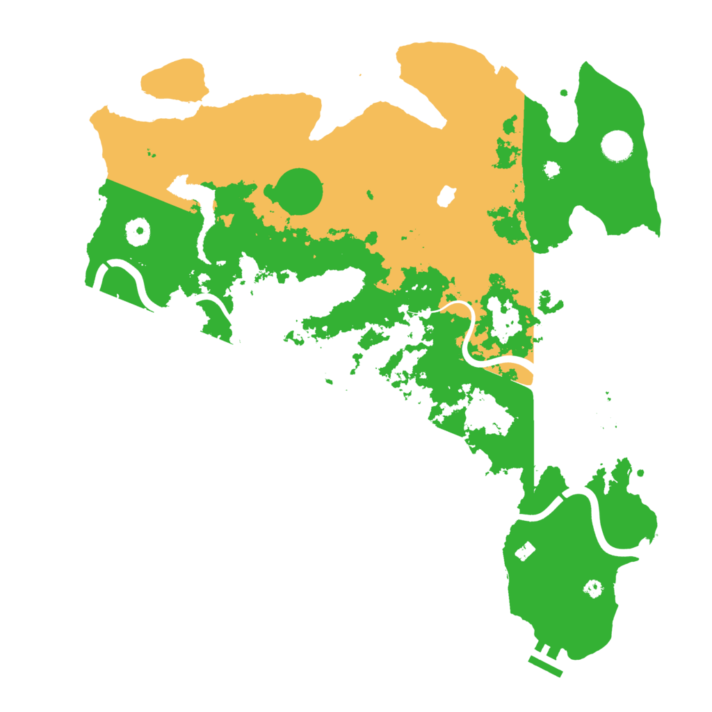 Biome Rust Map: Procedural Map, Size: 4000, Seed: 1956353405