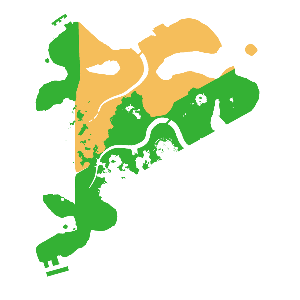 Biome Rust Map: Procedural Map, Size: 2700, Seed: 1774180896