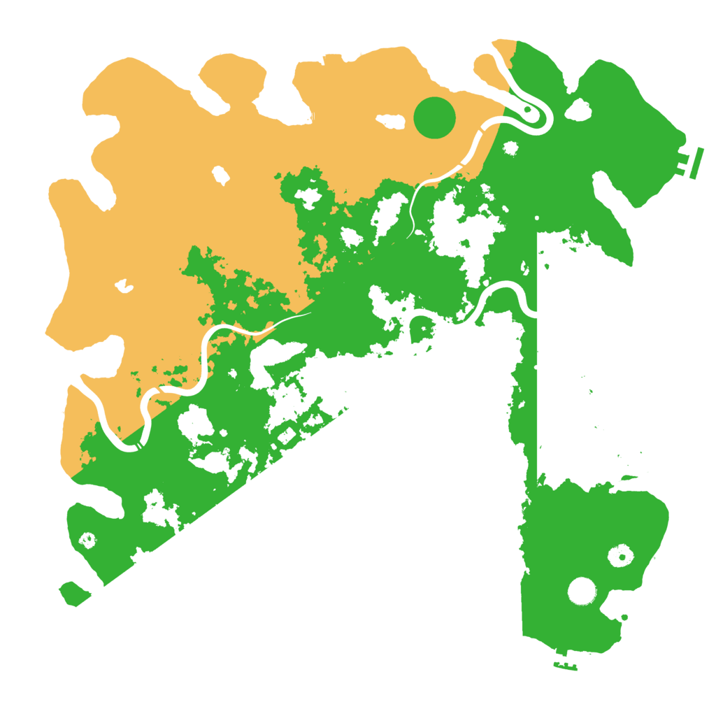 Biome Rust Map: Procedural Map, Size: 4500, Seed: 1915071350