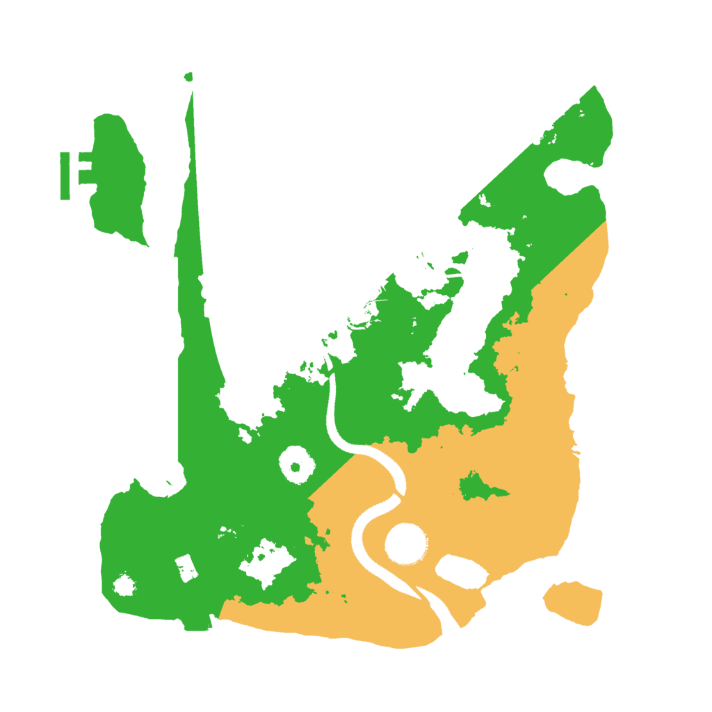 Biome Rust Map: Procedural Map, Size: 3000, Seed: 846515730