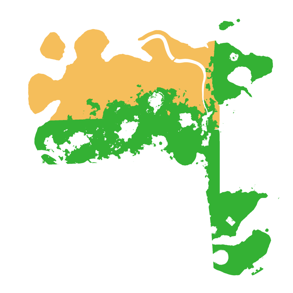 Biome Rust Map: Procedural Map, Size: 3500, Seed: 1369460720