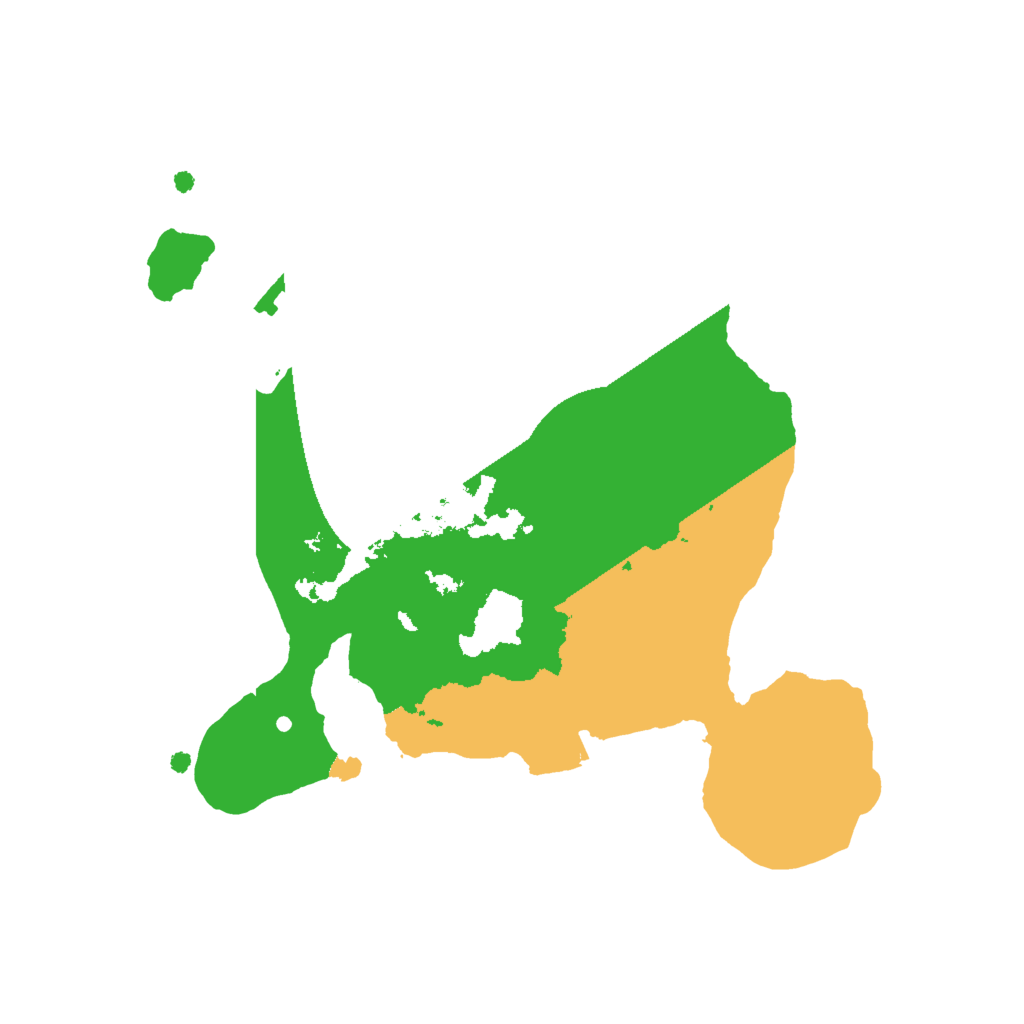 Biome Rust Map: Procedural Map, Size: 1985, Seed: 40005