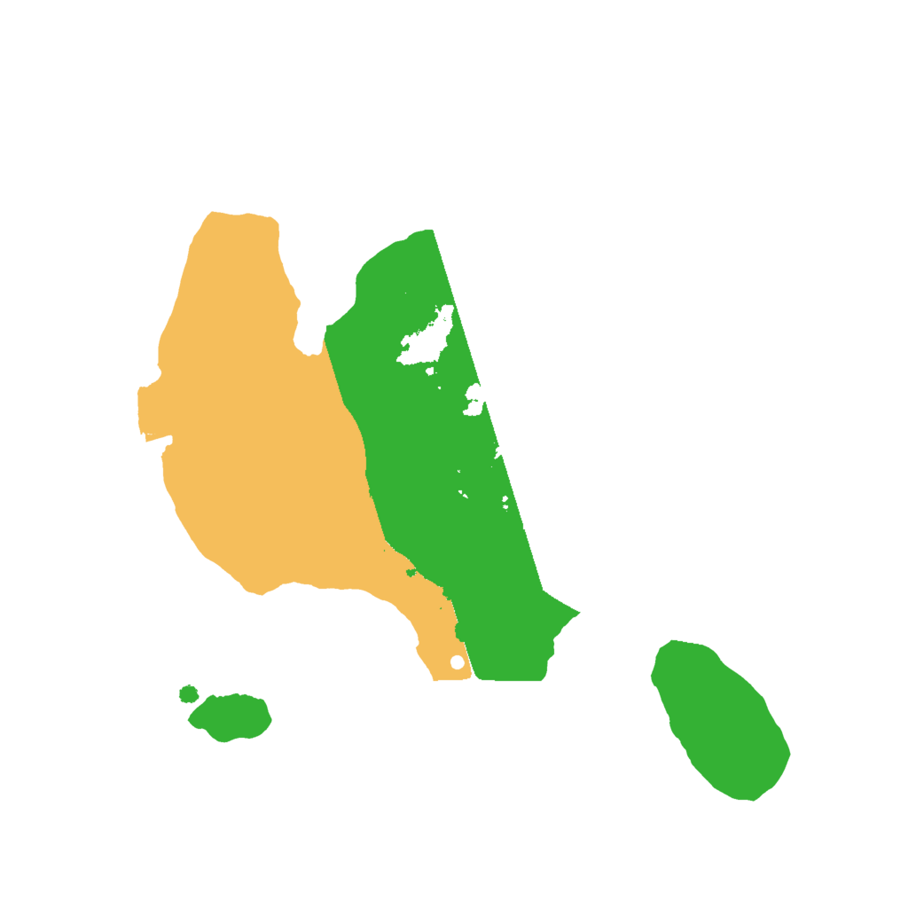 Biome Rust Map: Procedural Map, Size: 1945, Seed: 246891