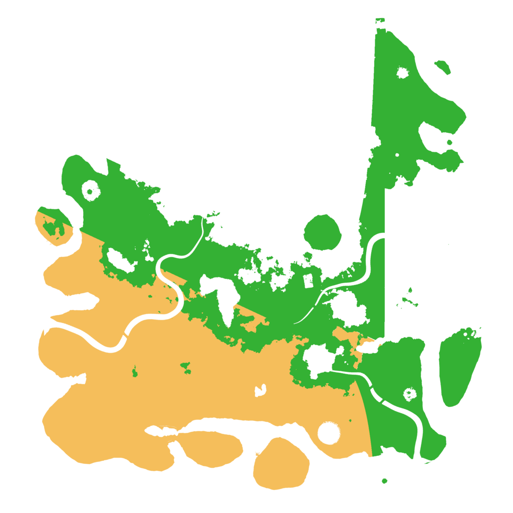 Biome Rust Map: Procedural Map, Size: 4000, Seed: 1285929944