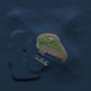 Thumbnail Rust Map: Procedural Map, Size: 1000, Seed: 1025208529, 2 Monuments