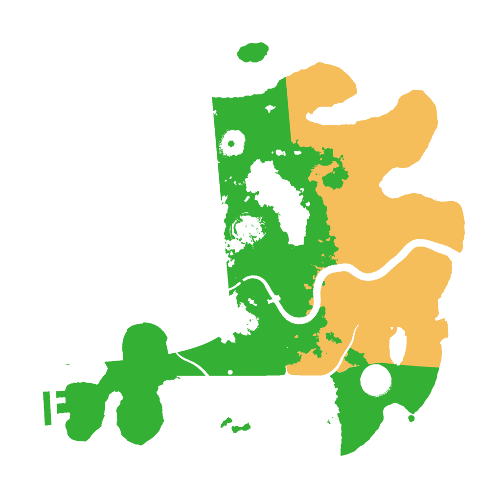 Biome Rust Map: Procedural Map, Size: 3000, Seed: 675386