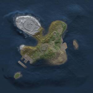 Thumbnail Rust Map: Procedural Map, Size: 1750, Seed: 120177877, 4 Monuments