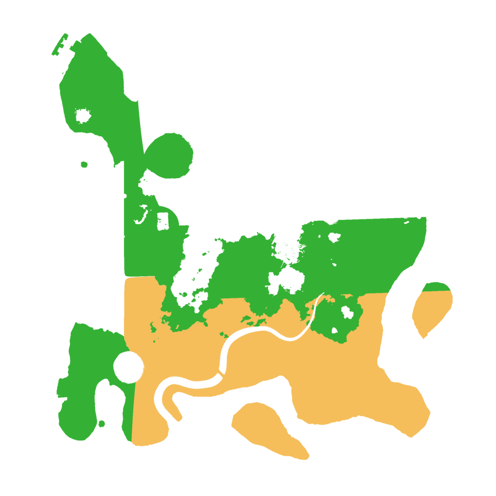 Biome Rust Map: Procedural Map, Size: 2999, Seed: 1397820745