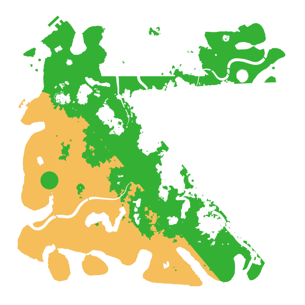 Biome Rust Map: Procedural Map, Size: 4500, Seed: 1899121310