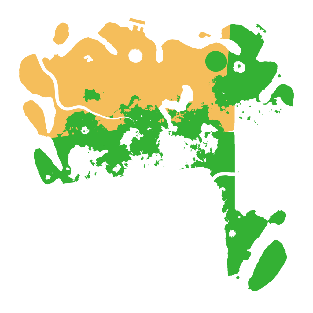 Biome Rust Map: Procedural Map, Size: 4000, Seed: 6354