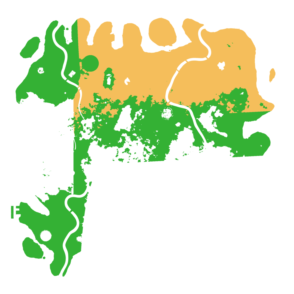 Biome Rust Map: Procedural Map, Size: 4700, Seed: 110944323