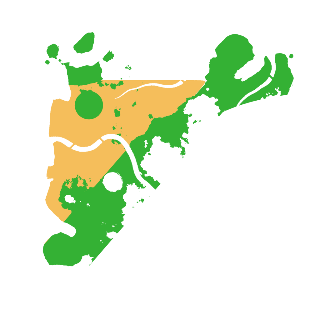 Biome Rust Map: Procedural Map, Size: 3000, Seed: 44119