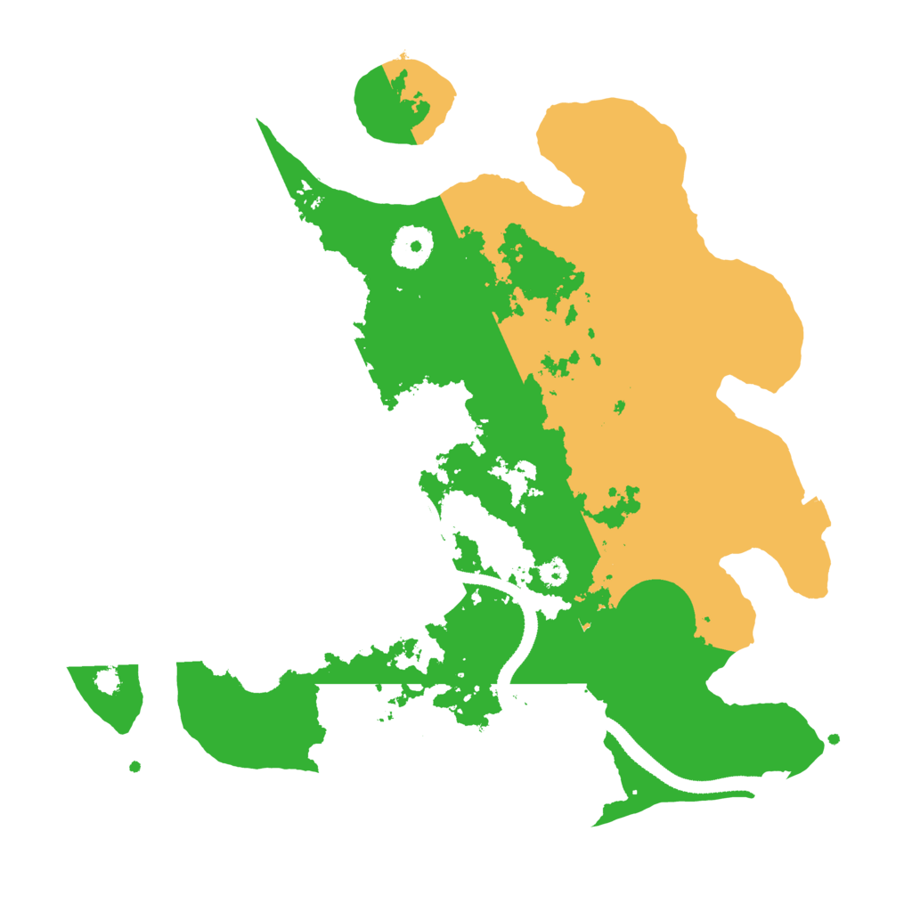 Biome Rust Map: Procedural Map, Size: 3250, Seed: 596911763