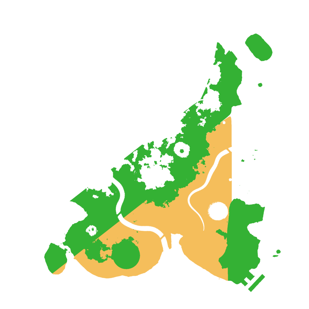Biome Rust Map: Procedural Map, Size: 3000, Seed: 17886