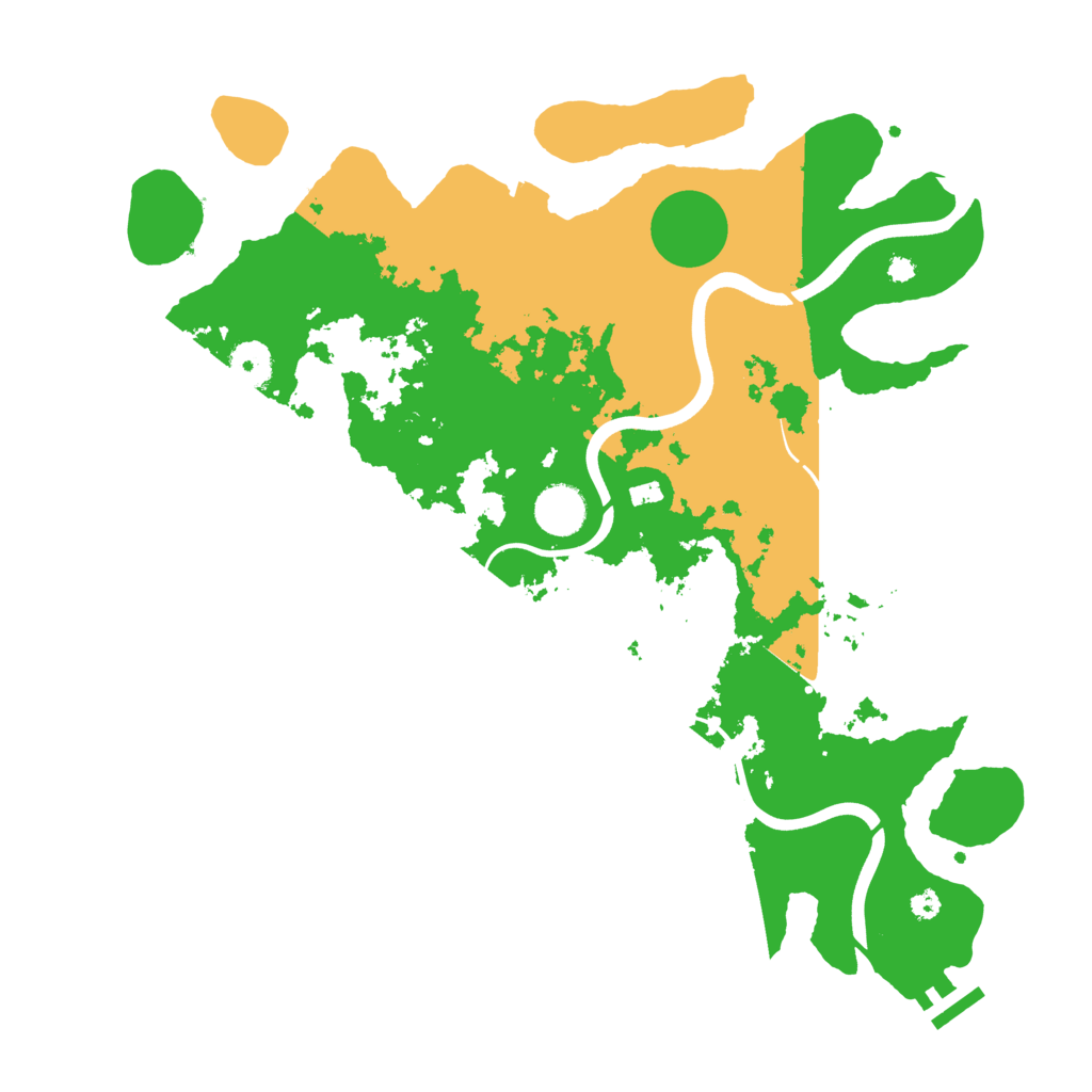 Biome Rust Map: Procedural Map, Size: 3750, Seed: 812963868