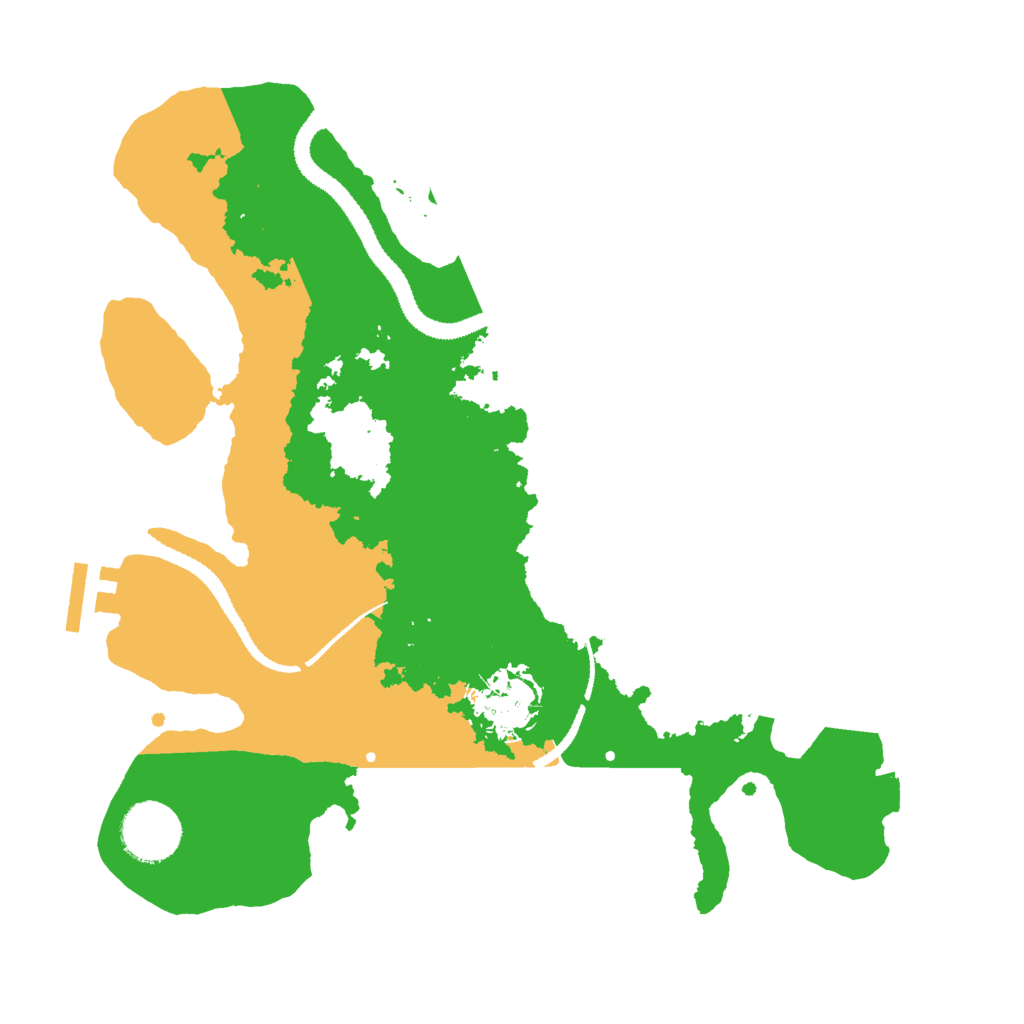 Biome Rust Map: Procedural Map, Size: 3000, Seed: 347368