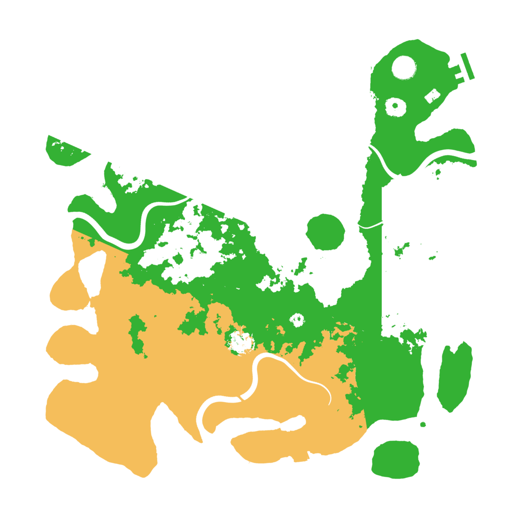 Biome Rust Map: Procedural Map, Size: 3750, Seed: 947109066